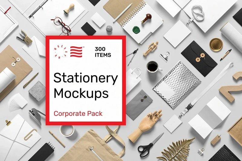 Stationery Mockups - Corporate Pack