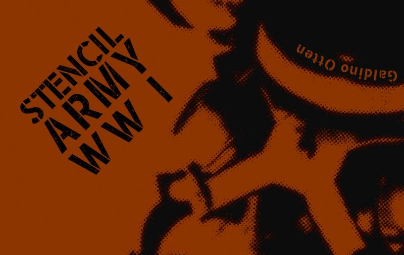 Stencil Army WW I