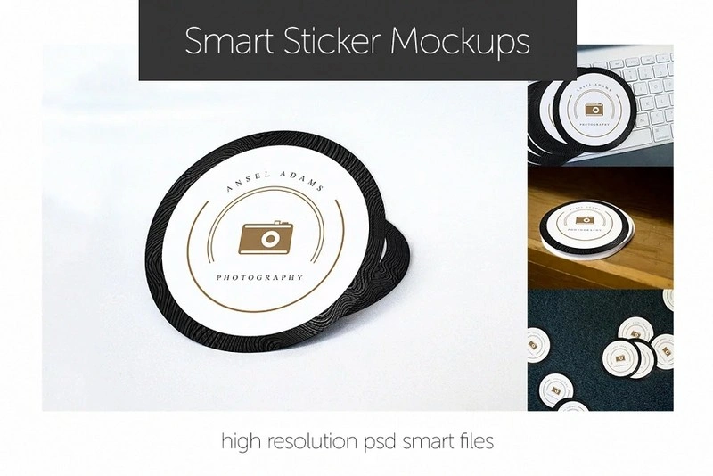Sticker Mockups Smart Art