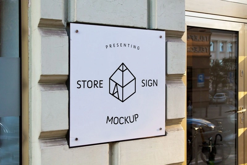 Store Sign Mock-up 2