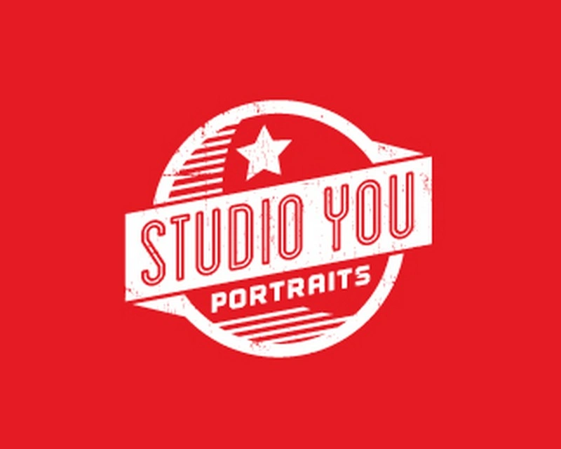 Studio You Portraits Retro Logo