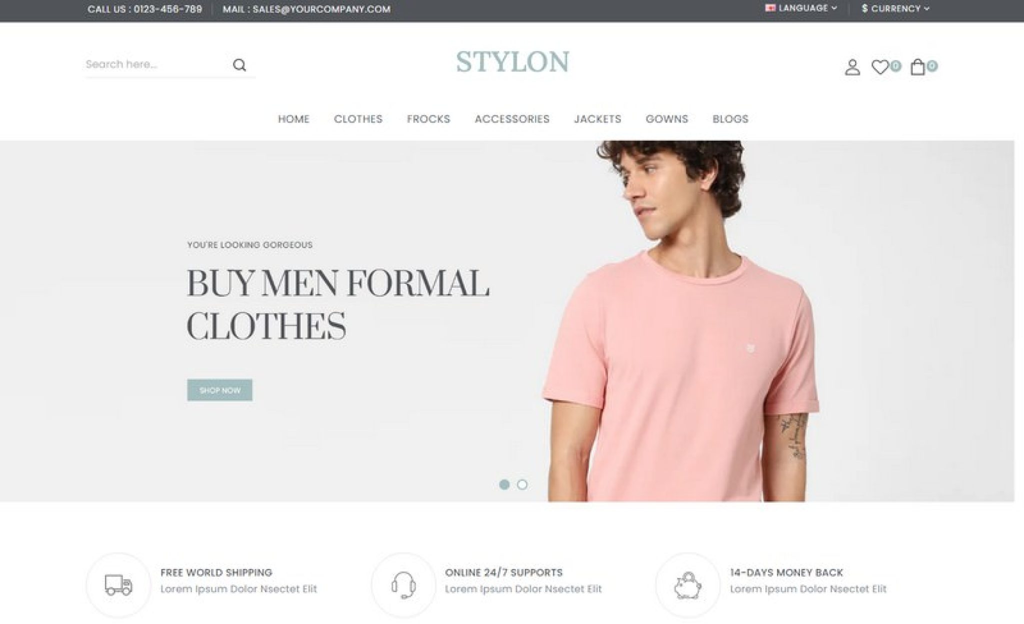 21 Best Fashion Clothing Opencart Themes 2024 - Templatefor