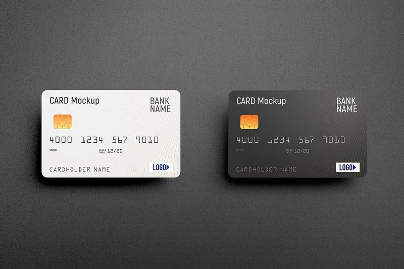 Super Realistic Credit Card Mockup