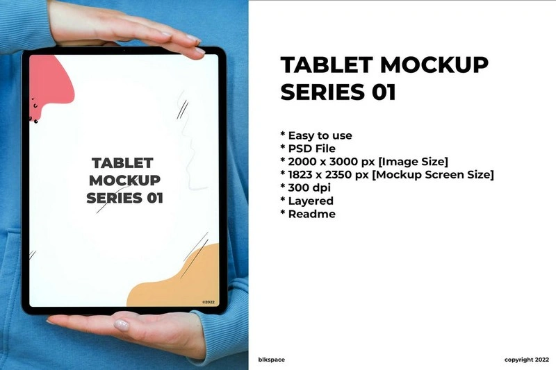 Tablet Mockup Series 01