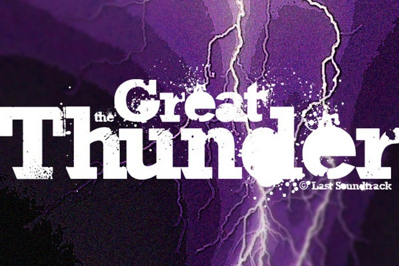 The Great Thunder font