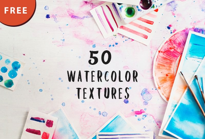 The Watercolor Texture Collection