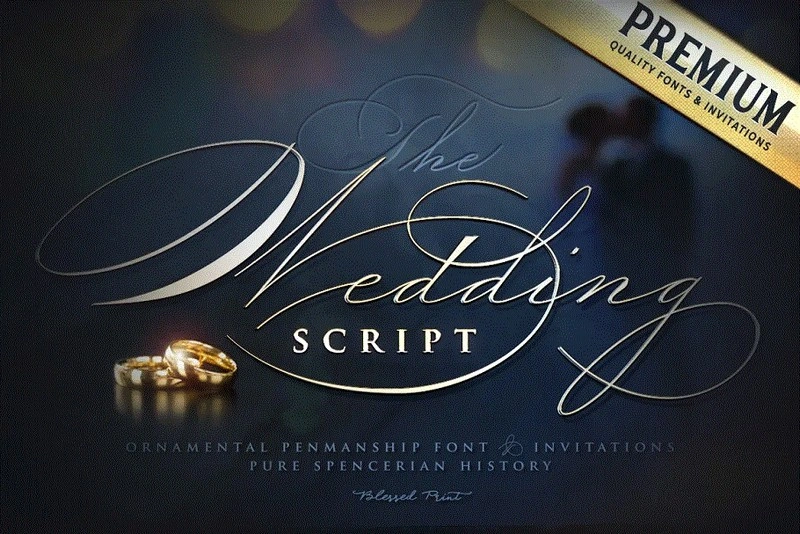 The Wedding Script & Invitation set