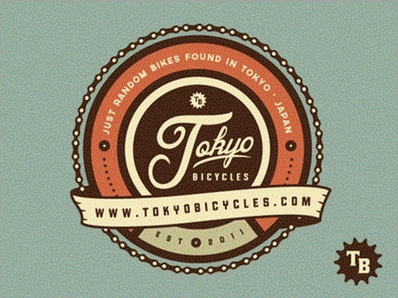 Tokyo Bicycles Retro Logo