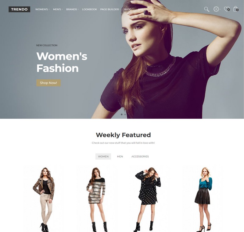 Trendo - Minimalistic Fashion Store OpenCart Theme