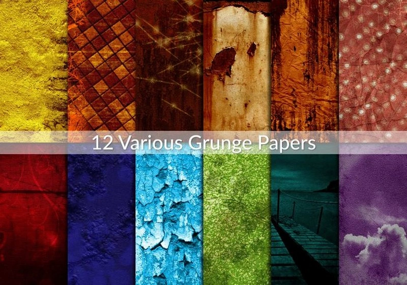 Various Grunge Papers