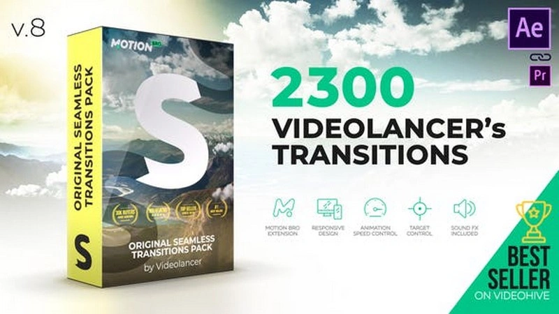 Videolancer's Transitions Original Seamless Transitions Pack