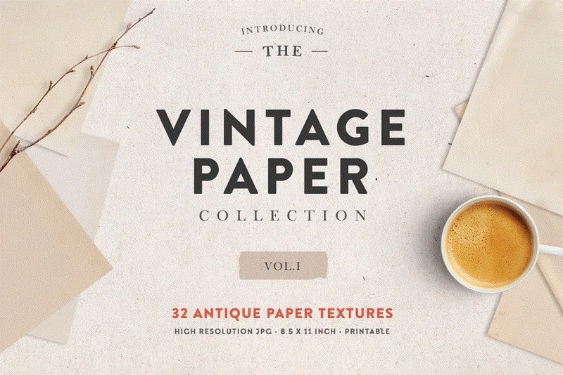Vintage Paper Textures Vol.01