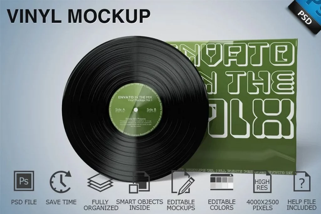 Vinyl Mockup 01
