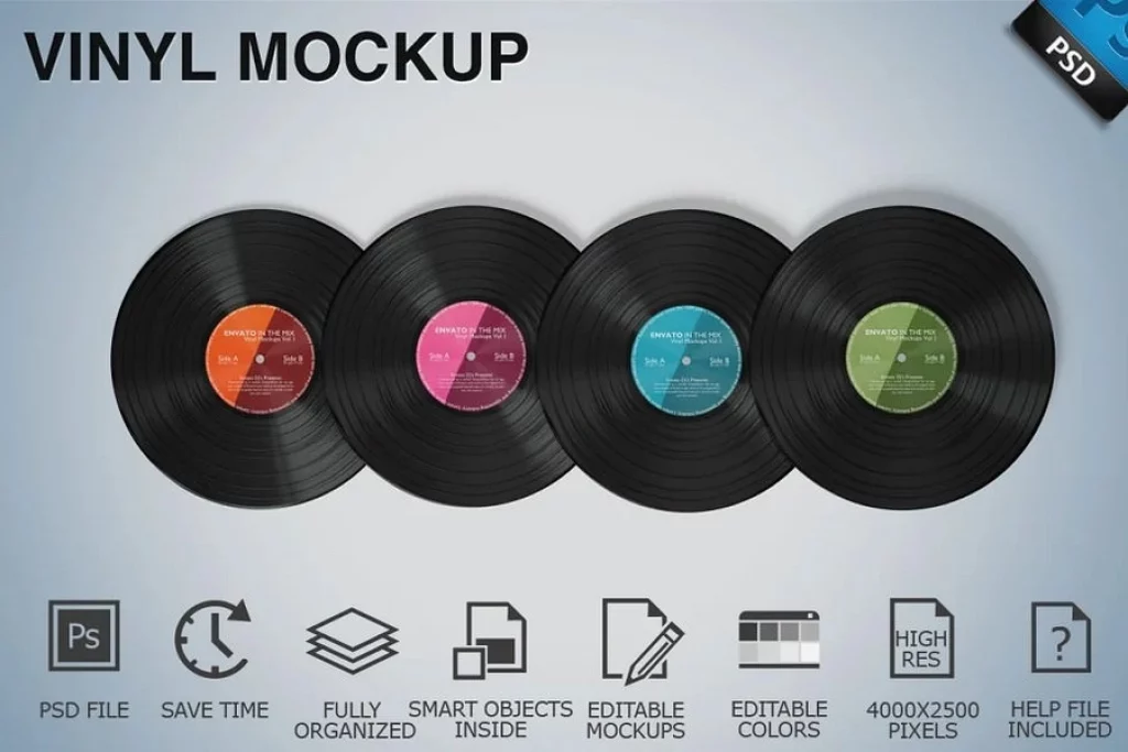 Vinyl Mockup 09
