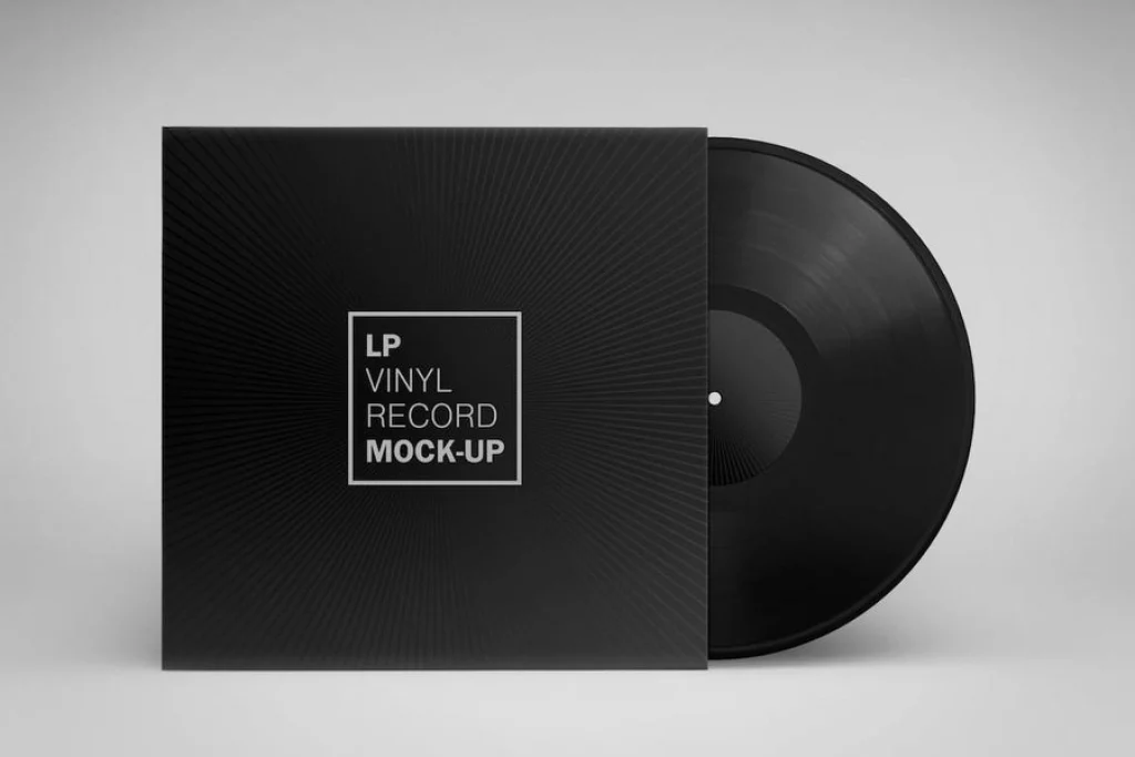 Vinyl Record Album Mock-Ups