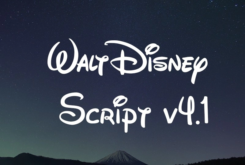Walt Disney Script v4.1