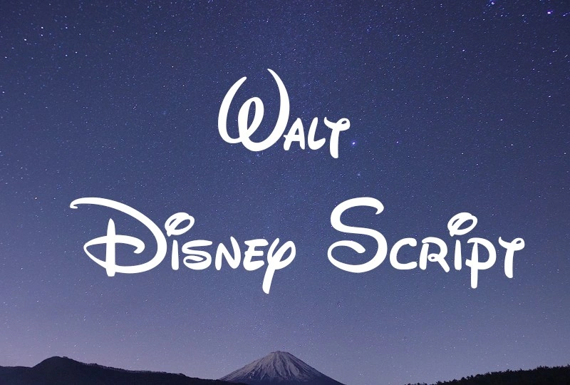 Walt Disney Script