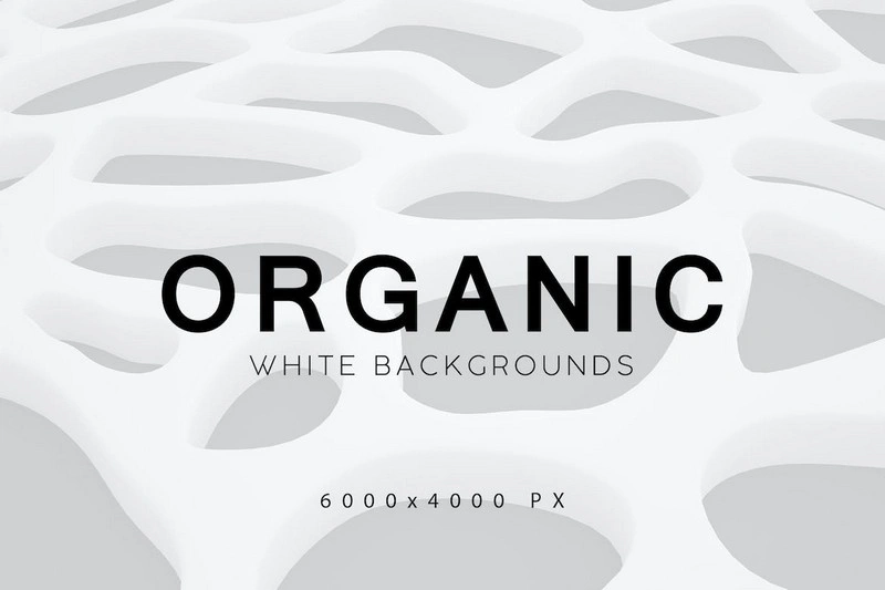 White Organic Backgrounds 2