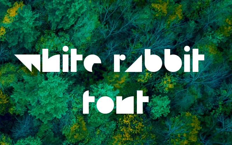 White Rabbit Font