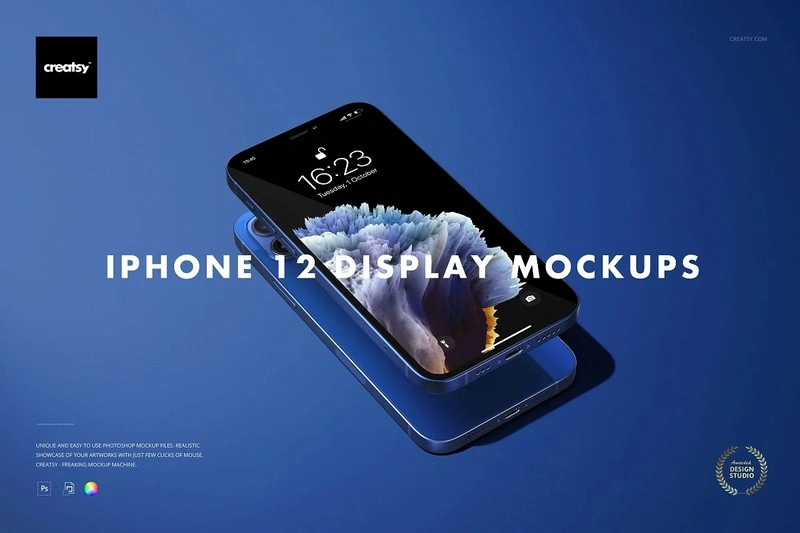 iPhone 12 Display Mockup Set